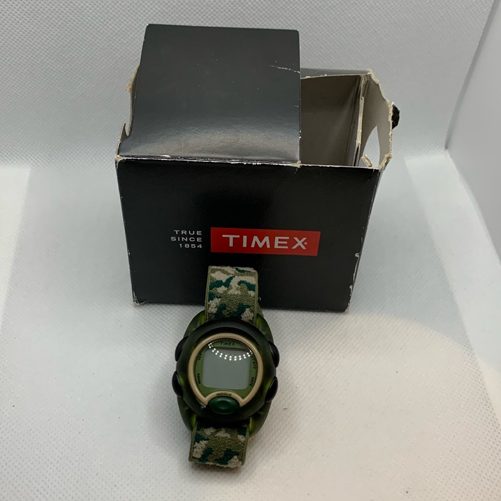 Timex Time Machine Digital Camo Strap Watch kids